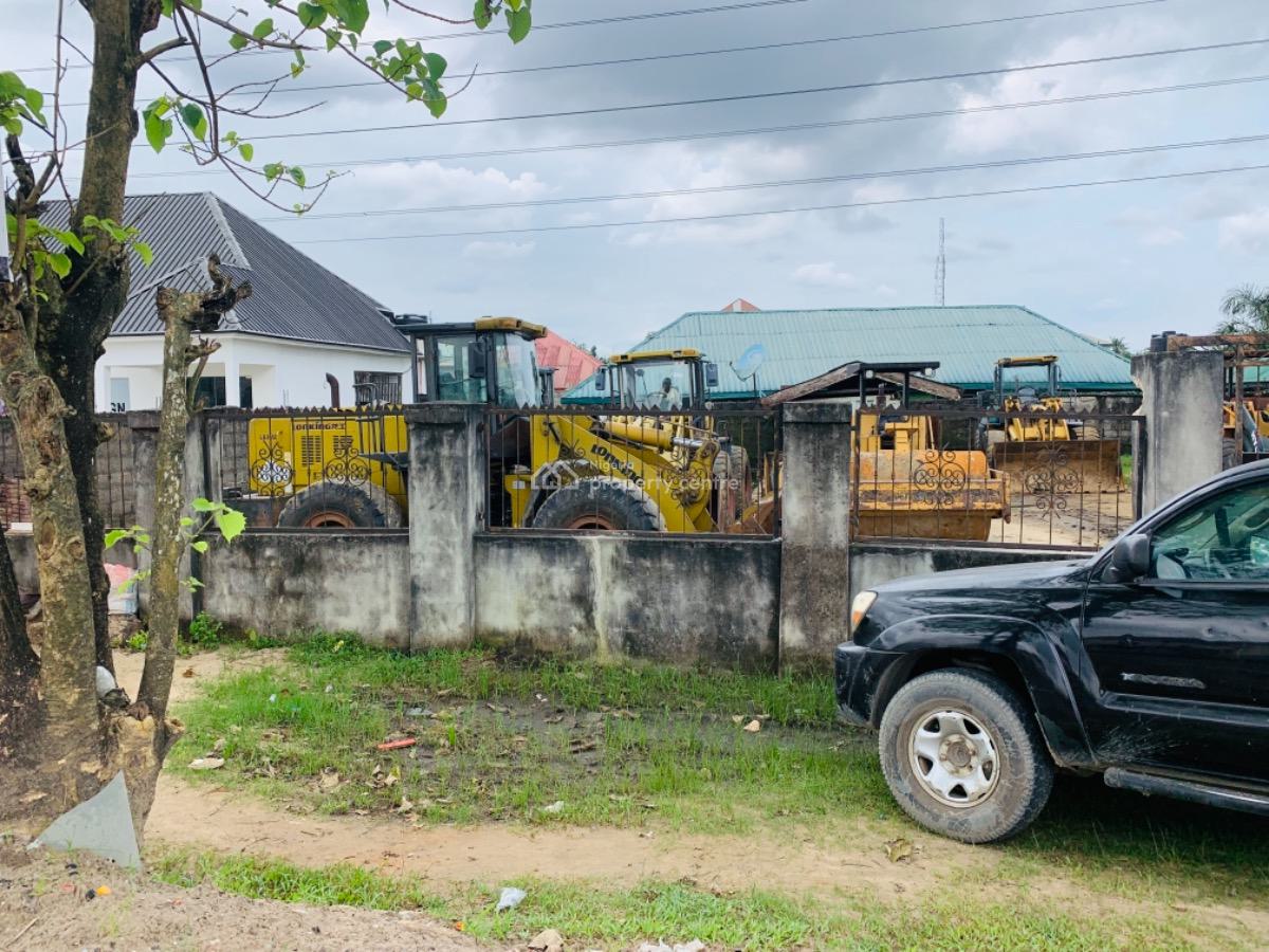 a Fenced Parcel of Land, G.u Ake Road, Eliozu, Port Harcourt, Rivers, Commercial Land for Sale