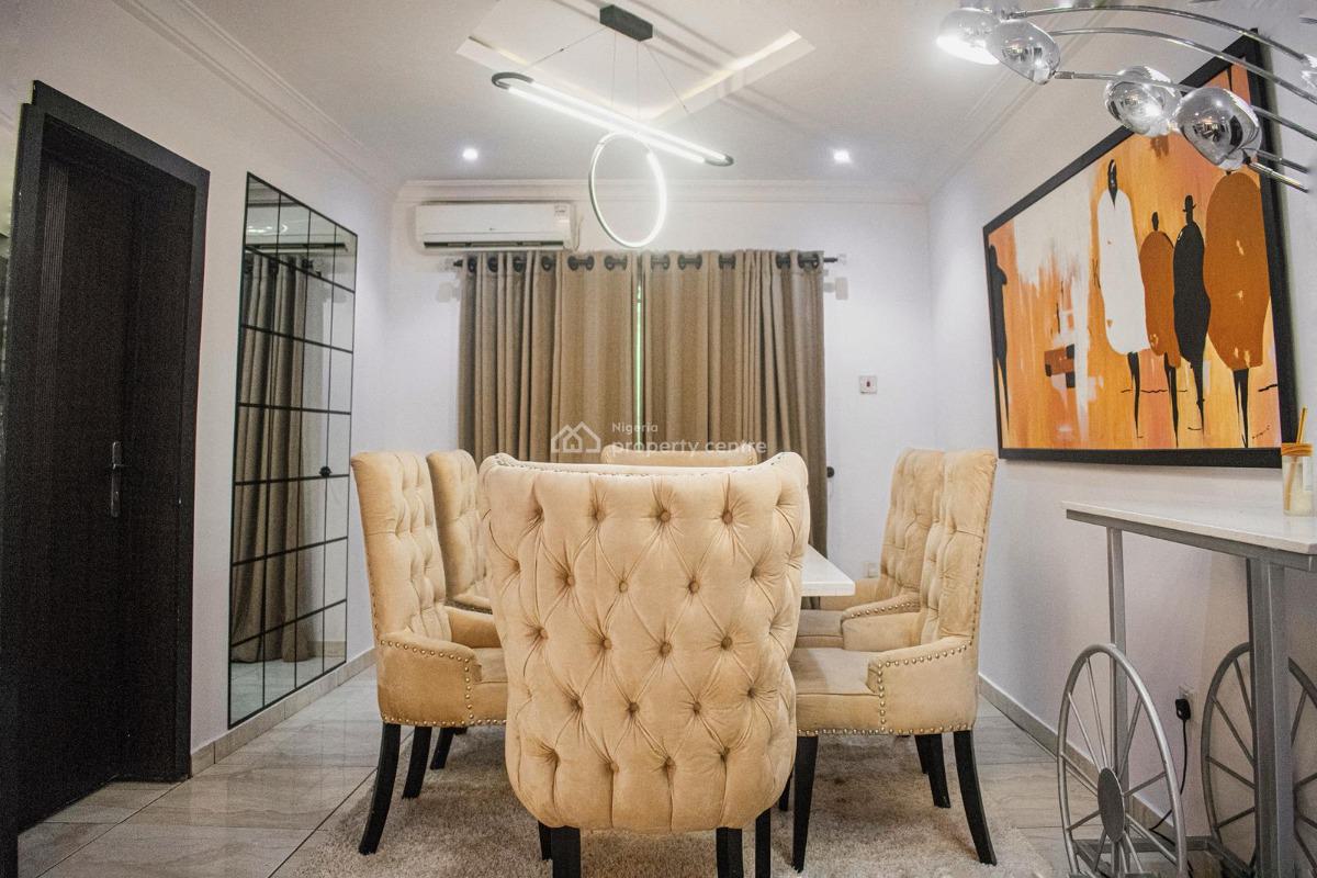 Fully Furnished Spacious 3 Bed Flat with Bq on 3rd Floor with Elevator, Lekki Gardens Estate, Kusenla, Ikate, Lekki, Lagos, Flat / Apartment for Sale