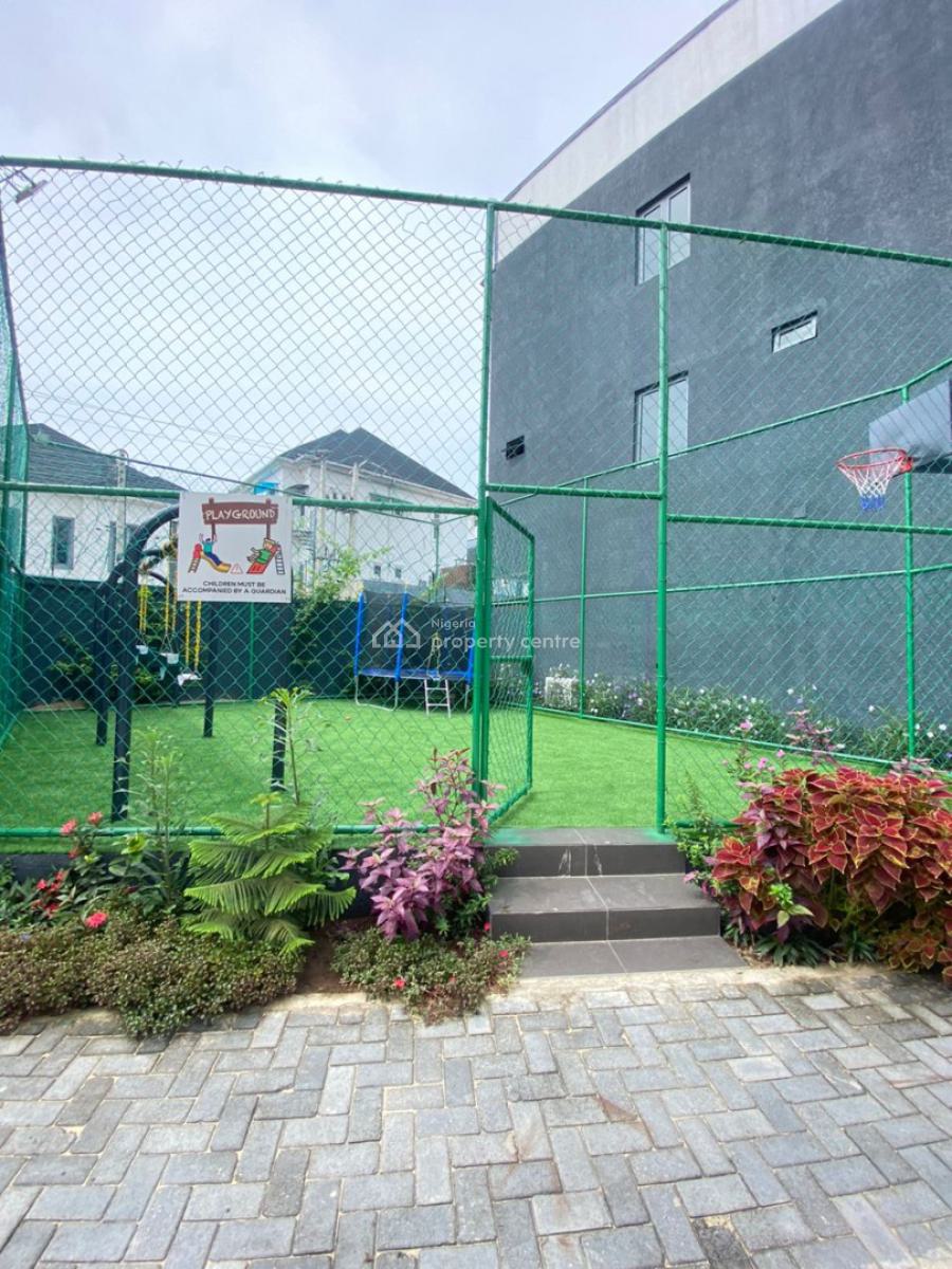 2 Bedroom Apartment with Private Backyard, Ikate, Lekki, Lagos, Flat / Apartment for Rent