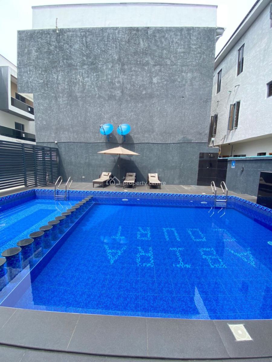 2 Bedroom Apartment with Private Backyard, Ikate, Lekki, Lagos, Flat / Apartment for Rent