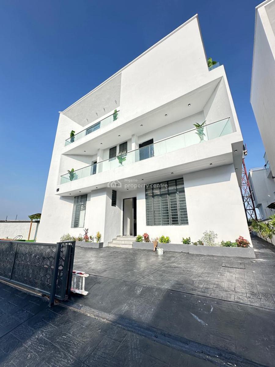 Smart Home Features Seamlessly Integrate Into This 5 Bed Duplex, Exquisite Spacious 5 Bedroom Fully Detached Duplex with Bq,chevron, Lekki, Lagos, Detached Duplex for Sale