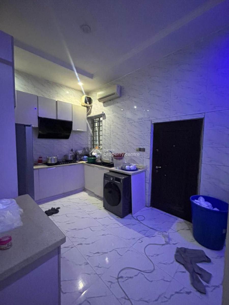 Partly Furnished 4 Bedroom Detached Duplex + Bq, Inverter, Solar Etc, Chevron, Lekki Expressway, Lekki, Lagos, Detached Duplex for Rent