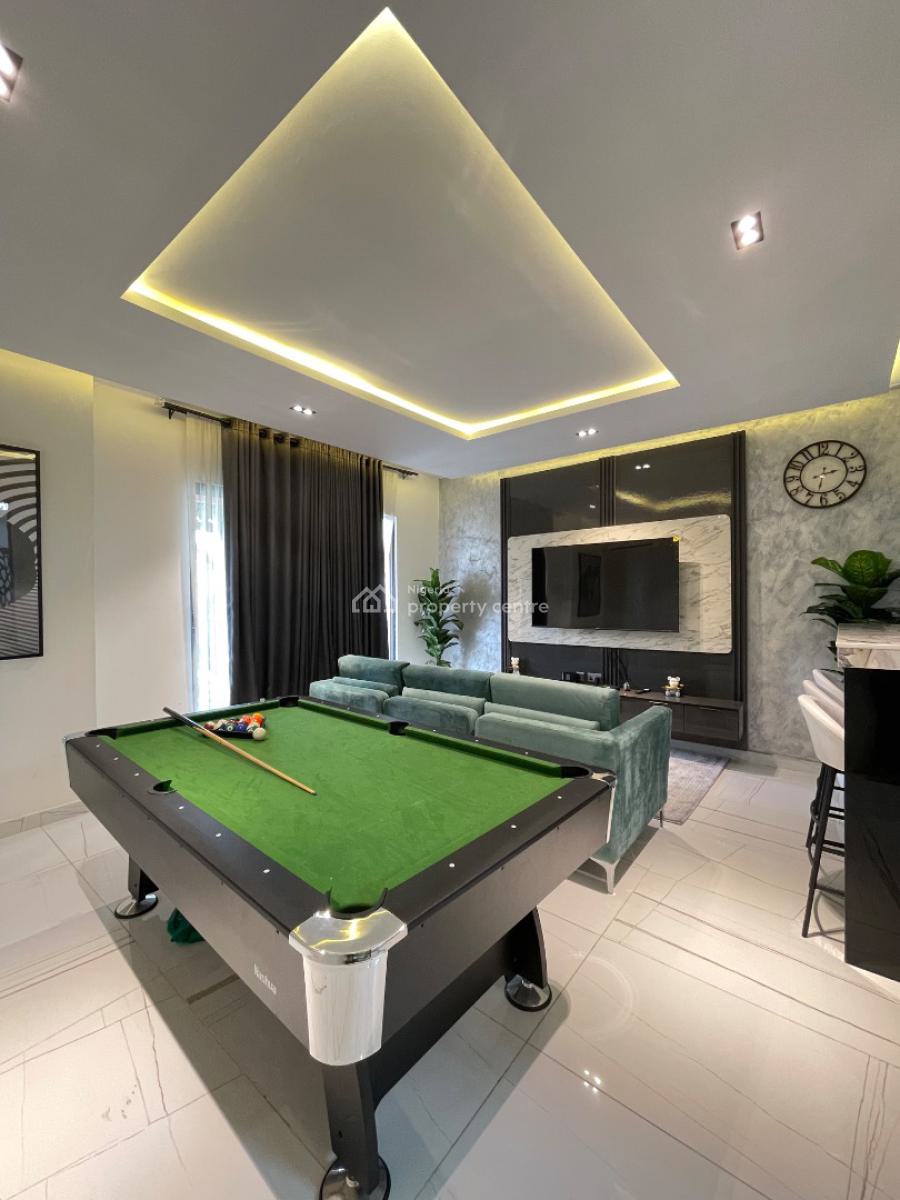 5 Bedroom Detached Duplex with Swimming Pool, Cinema , Snooker Board, Lekki Phase 1, Lekki, Lagos, Detached Duplex Short Let