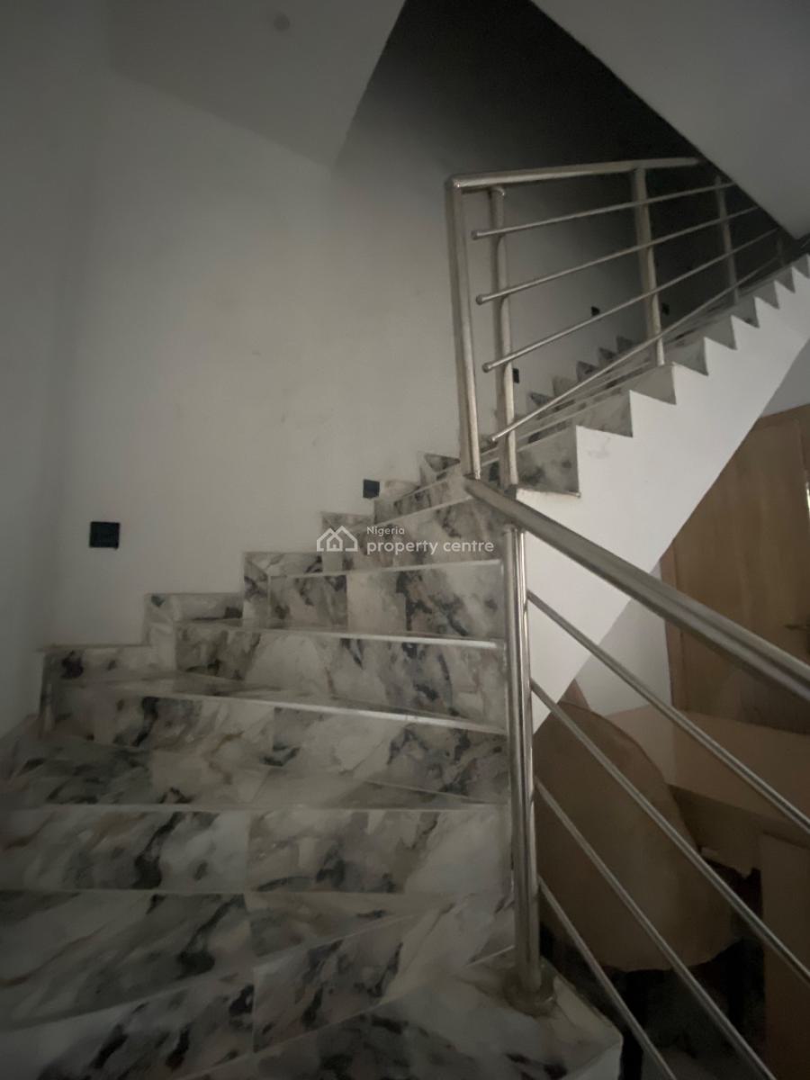 Luxury Furnished 3 Bedroom with Bq, Clean Water and Constant Light, By Lekki Gardens 5, Atlantic Estate, General Paints, Ajah, Lagos, Terraced Duplex for Rent