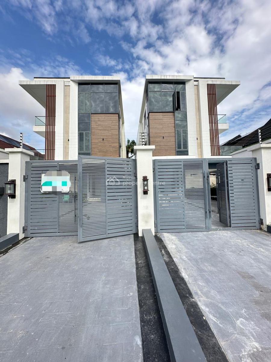 Exquisite Spacious 5 Bedroom Fully Detached Duplex with Bq,cinema,pool, Spacious 5 Bedroom in a Serene Environment with C of O , Lekki Phase 1, Lekki Phase 1, Lekki, Lagos, Detached Duplex for Sale