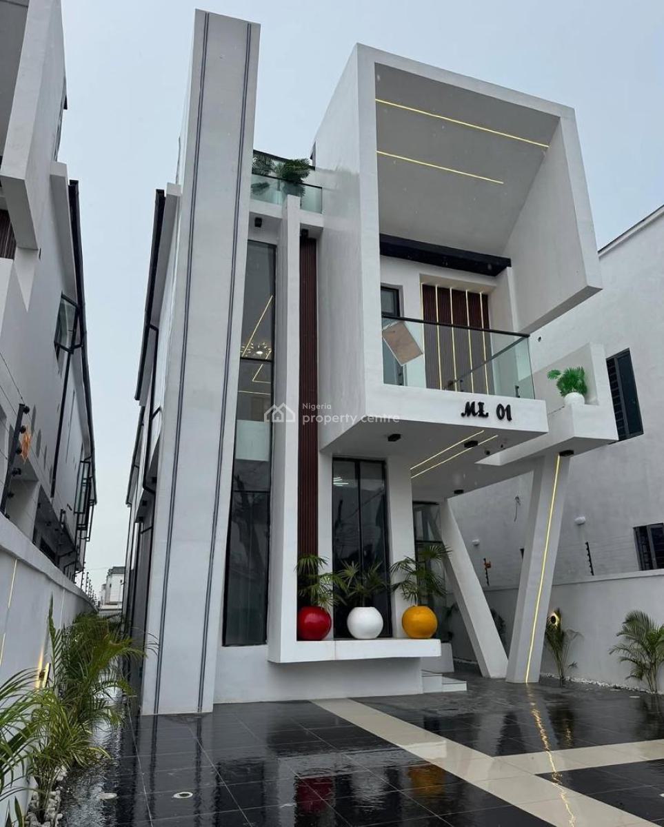 Magnificent Contemporary Brand New 5 Bedroom Fully Detached, Ikota, Lekki, Lagos, Detached Duplex for Sale