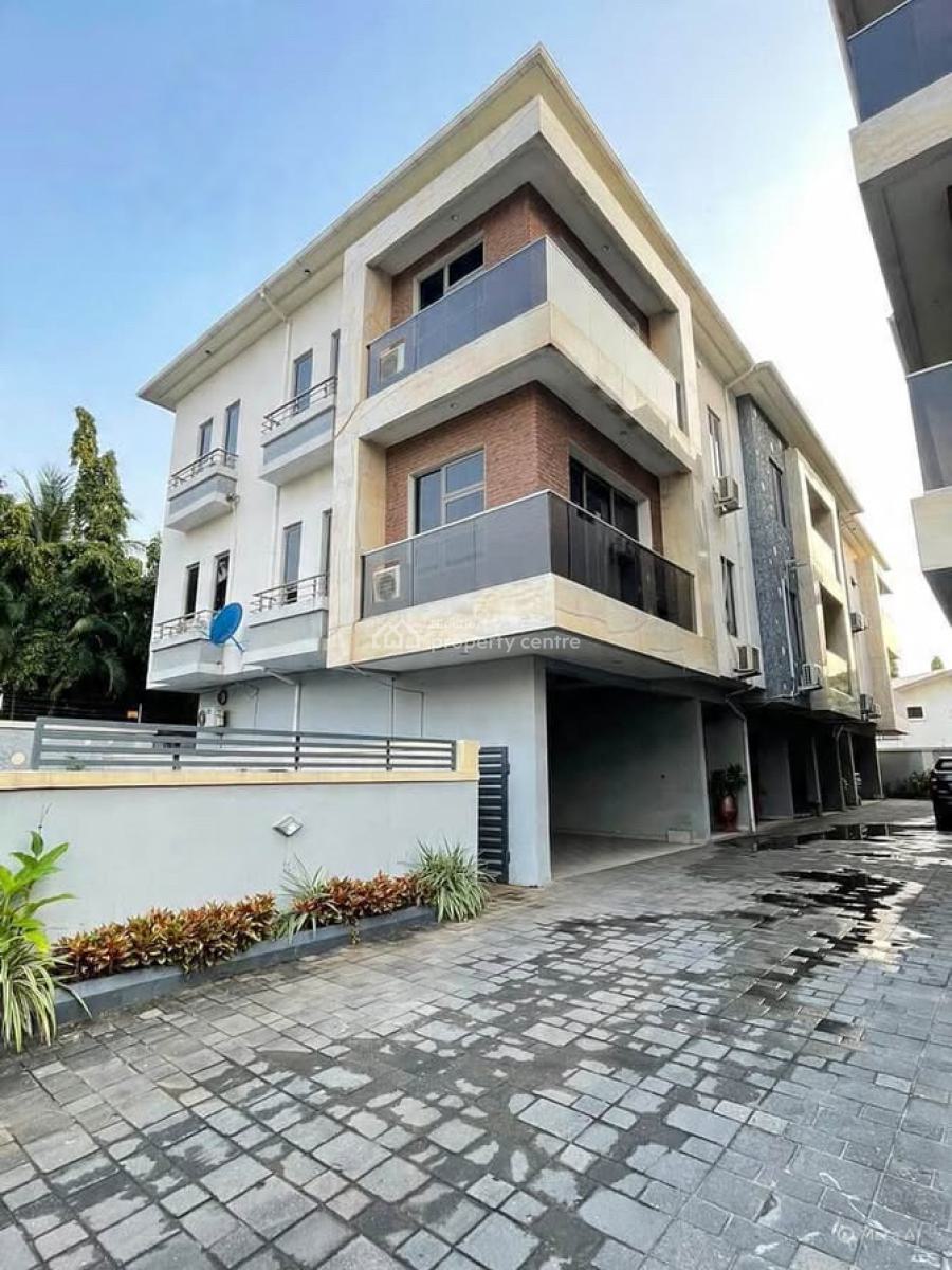 Luxury 4 Bedroom Terrace Duplex with Swimming Pool and Bq, Ikoyi, Lagos, Terraced Duplex for Sale