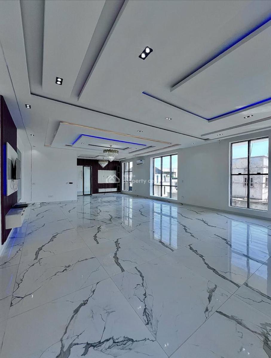Spacious 6 Bedroom Fully Detached Duplex with Bq, Equipped Gym, & Cinema, Ikate, Lekki, Lagos, House for Sale