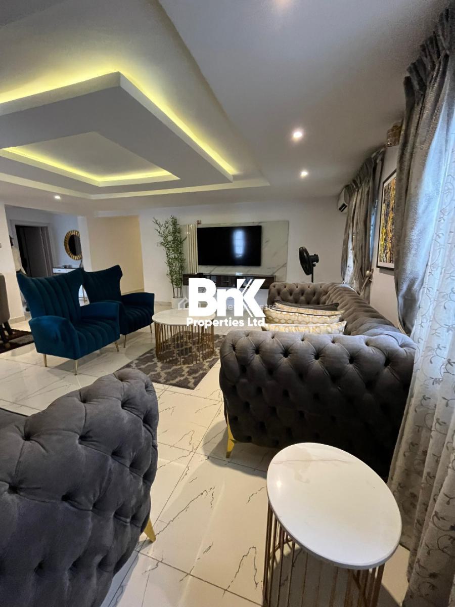 Furnished 3-bedroom Apartment with Bq, Ikate, Lekki, Lagos, Flat / Apartment for Rent