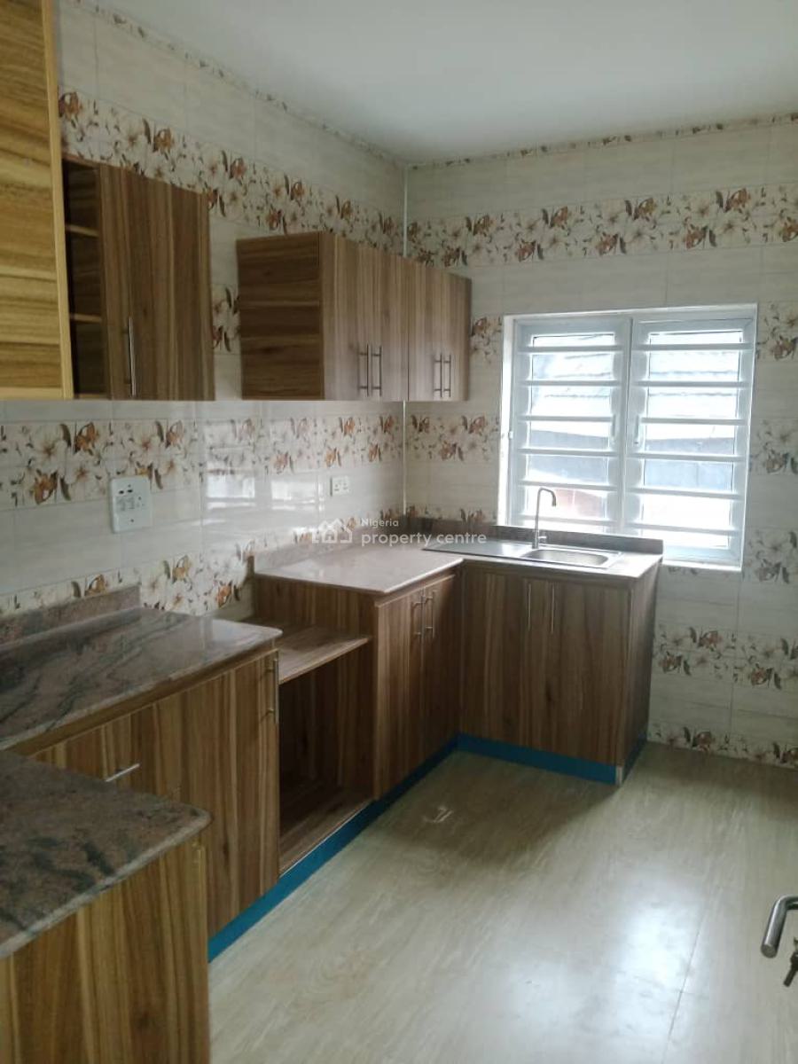 New Lovely 2 Bedroom Flat All Room Ensuit with Visitors Toilet, Off College Road Ogba, Ogba, Ikeja, Lagos, Flat / Apartment for Rent