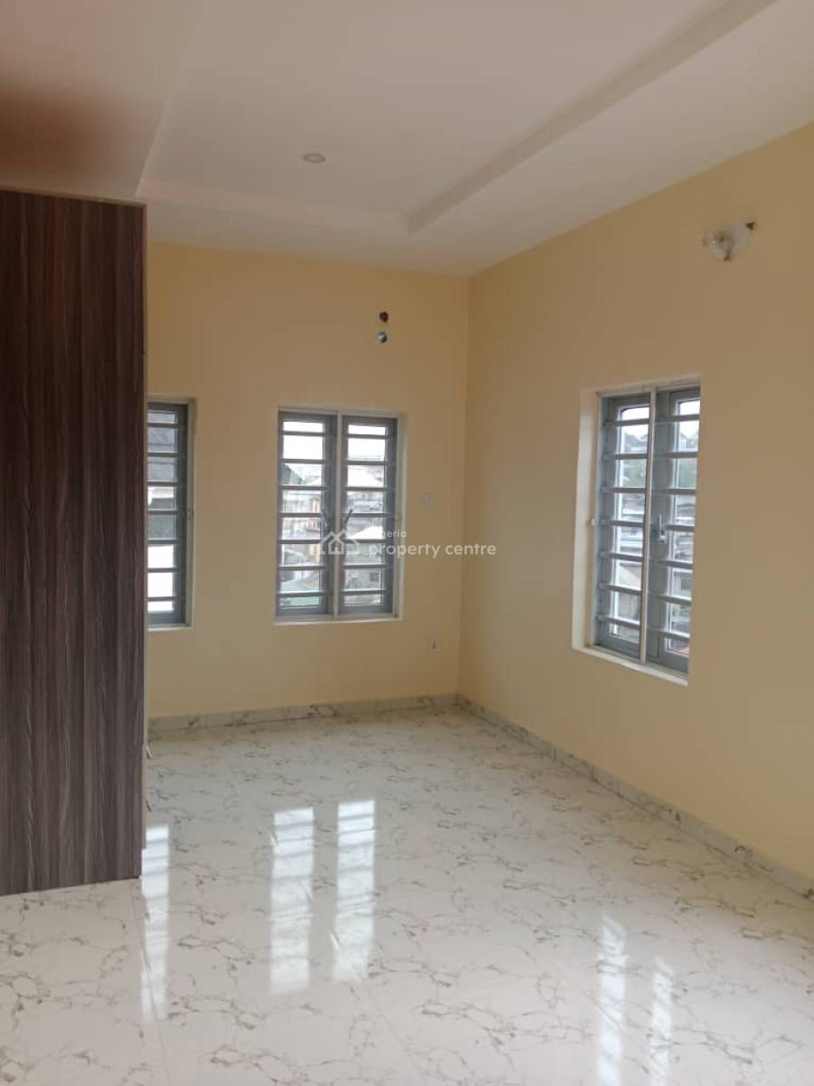 New Lovely 2 Bedroom Flat All Room Ensuit with Visitors Toilet, Off College Road Ogba, Ogba, Ikeja, Lagos, Flat / Apartment for Rent