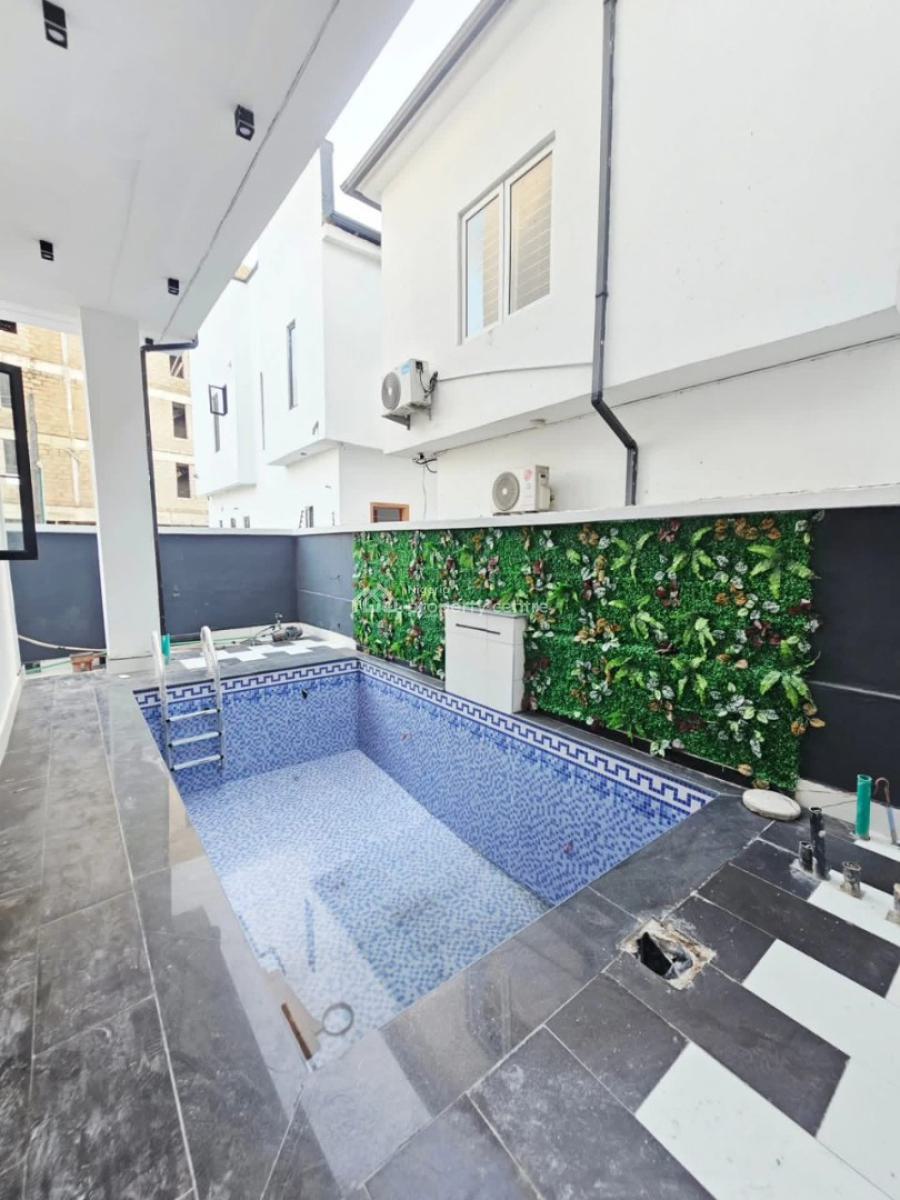 Gorgeously Built 5 Bedroom Fully Detached Duplex with Swimming Pool, Chevron, Lekki, Lagos, Detached Duplex for Sale
