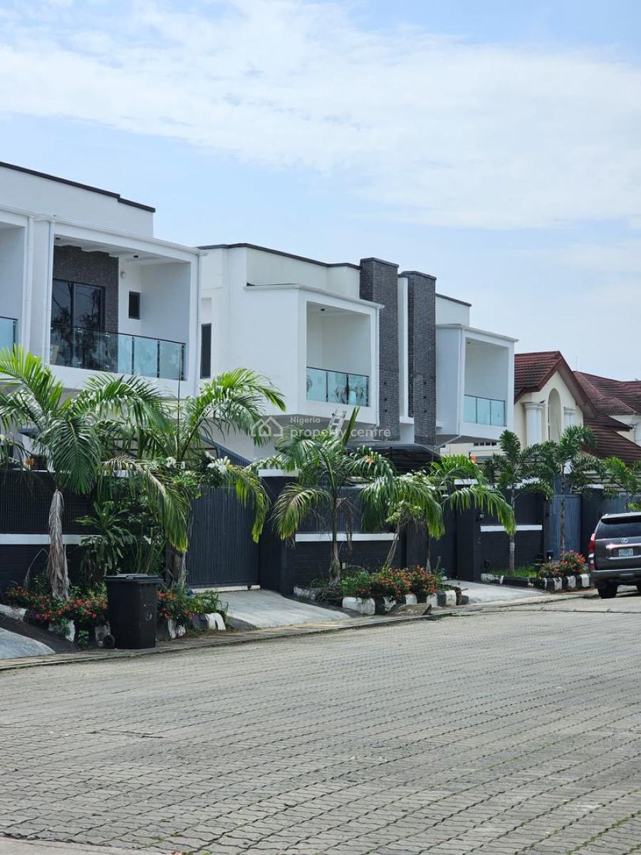 Very Spacious Exquisite Luxury 4 Bedroom Self Compound Semi-detached, Affordable 4 Bedroom in a Serene Environment, Vgc Lagos, Vgc, Lekki, Lagos, Semi-detached Duplex for Sale