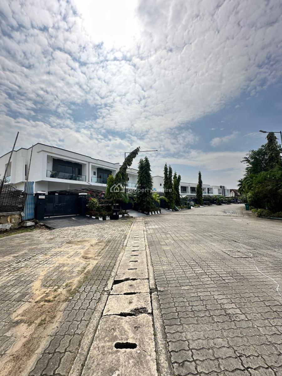 Very Spacious Exquisite Luxury 4 Bedroom Self Compound Semi-detached, Affordable 4 Bedroom in a Serene Environment, Vgc Lagos, Vgc, Lekki, Lagos, Semi-detached Duplex for Sale