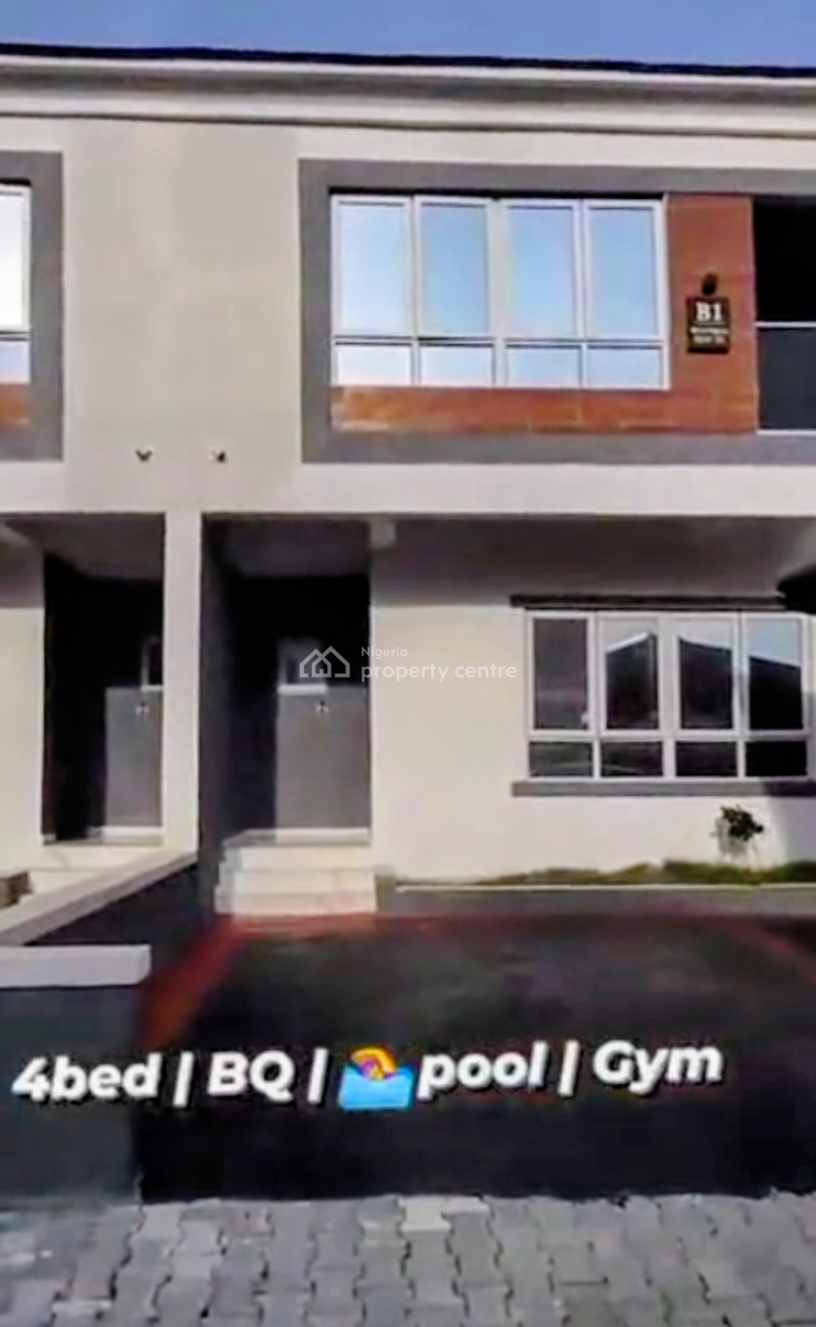 Fully Service 4 Bedroom Detached Duplex with Bq, Harris Drive, Vgc, Lekki, Lagos, Detached Duplex for Rent