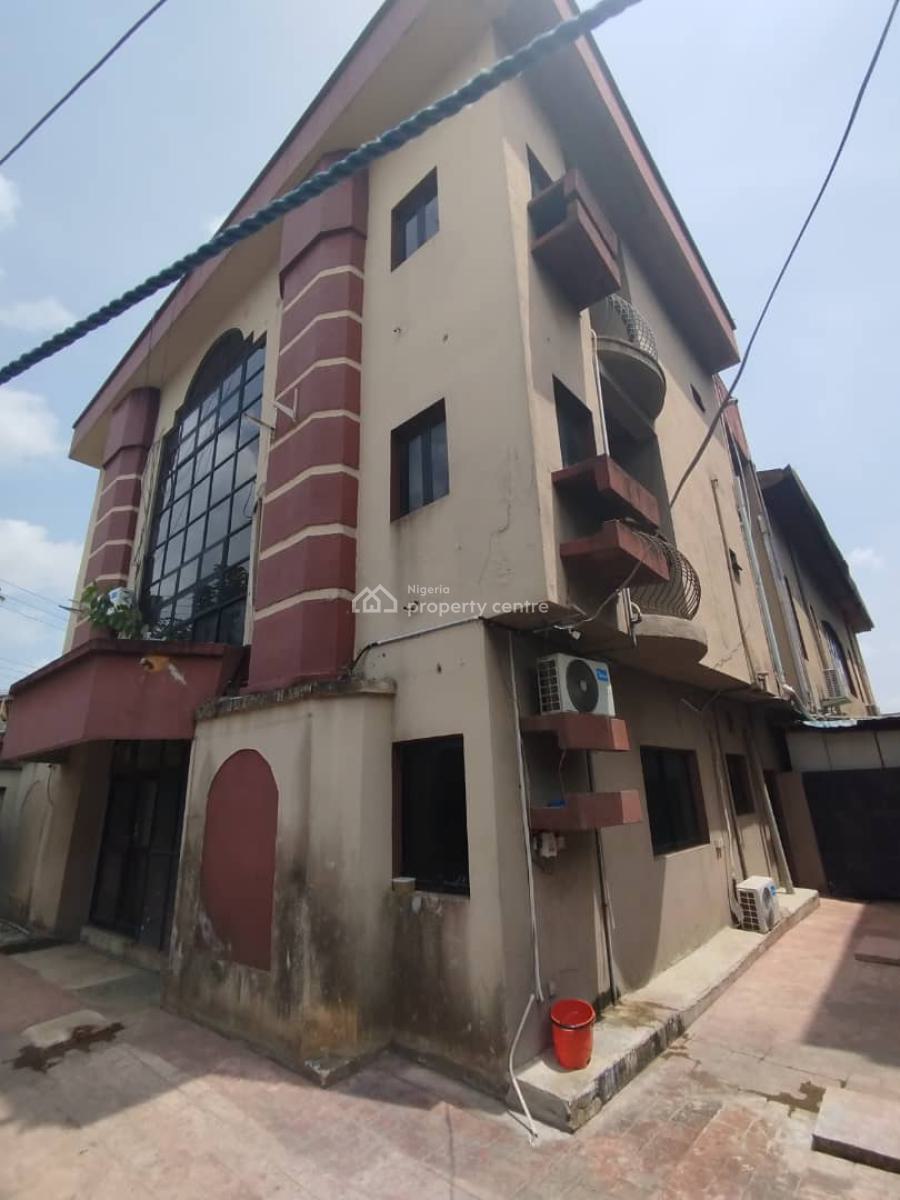 Has 6 Rooms That Has Toilets/showers.  There Are Reception Areas Up an, Adeniyi Jones, Ikeja, Lagos, Commercial Property for Rent