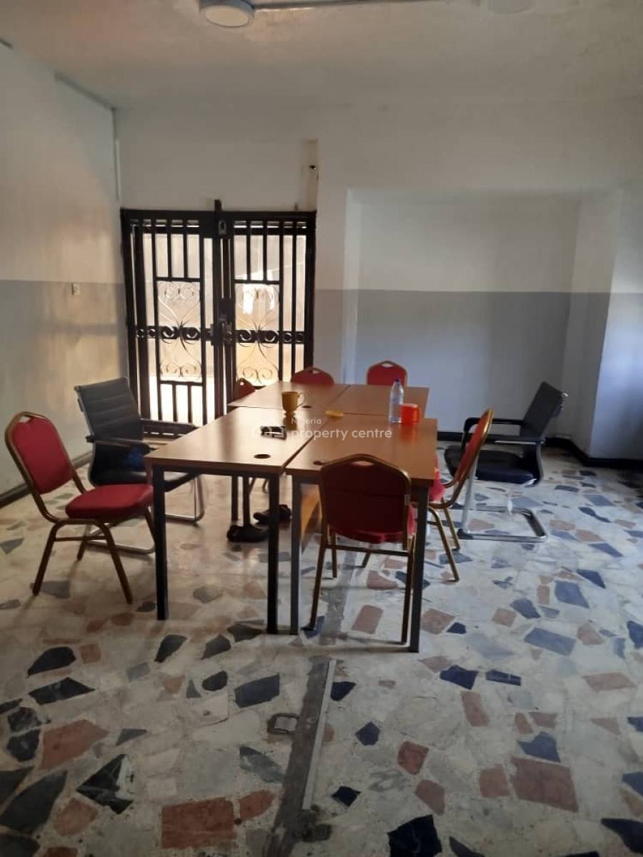 Has 6 Rooms That Has Toilets/showers.  There Are Reception Areas Up an, Adeniyi Jones, Ikeja, Lagos, Commercial Property for Rent