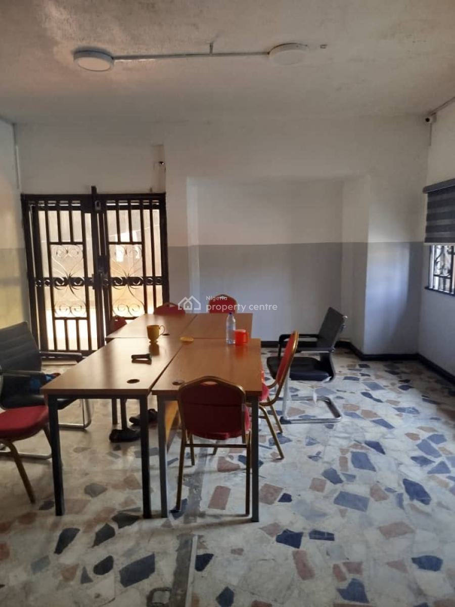 Has 6 Rooms That Has Toilets/showers.  There Are Reception Areas Up an, Adeniyi Jones, Ikeja, Lagos, Commercial Property for Rent