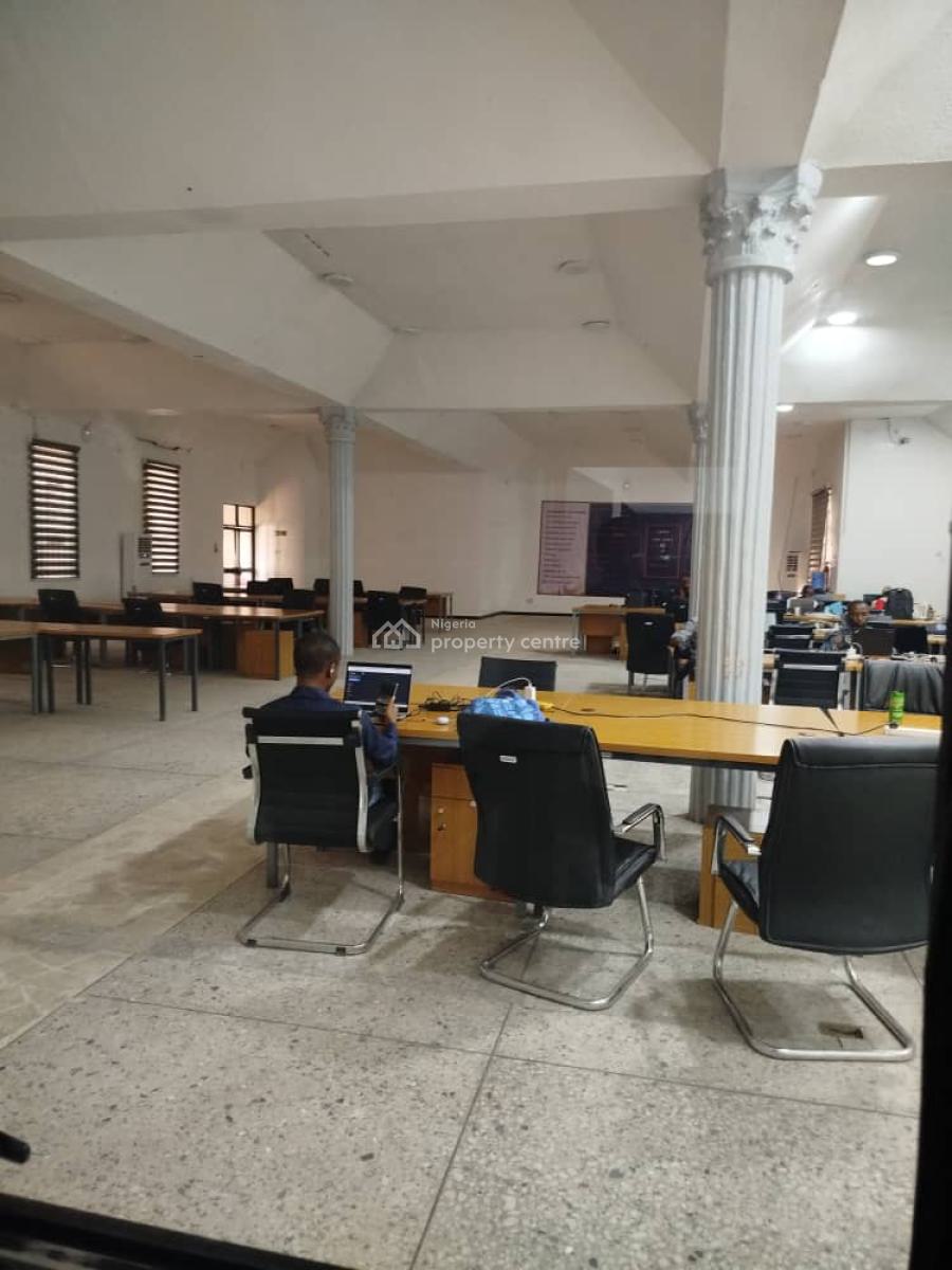 Has 6 Rooms That Has Toilets/showers.  There Are Reception Areas Up an, Adeniyi Jones, Ikeja, Lagos, Commercial Property for Rent