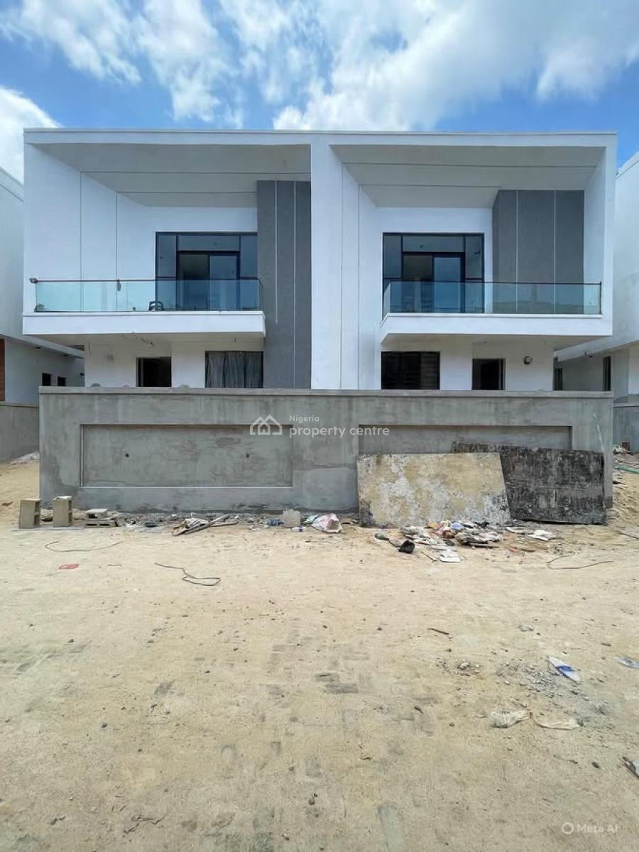 Contemporary 4 Bedroom Semi Detached Duplex with Bq, Ajah, Lagos, Semi-detached Duplex for Sale