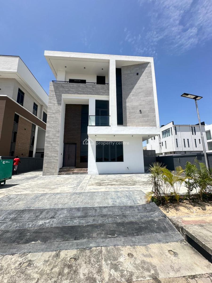 Contemporary Spacious 5 Bedroom Fully Detached Duplex with Bq, Cinema, Ikate, Lekki, Lagos, Detached Duplex for Sale