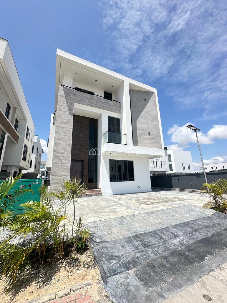 Contemporary Spacious 5 Bedroom Fully Detached Duplex with Bq, Cinema, Ikate, Lekki, Lagos, Detached Duplex for Sale