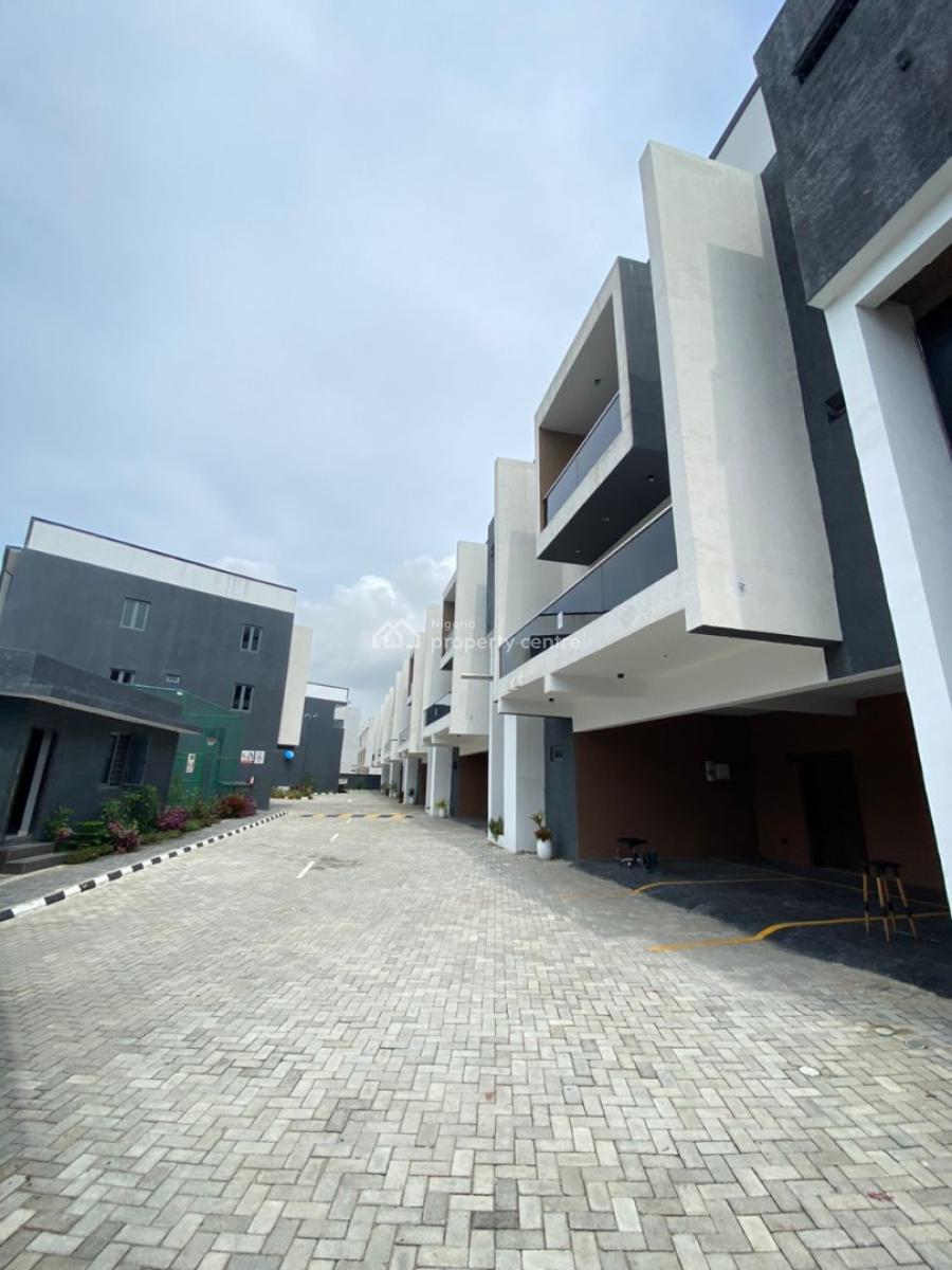 Stunning 4 Bedroom Terrace Duplex with Pool and Gym, Ikate, Lekki, Lagos, Terraced Duplex for Rent