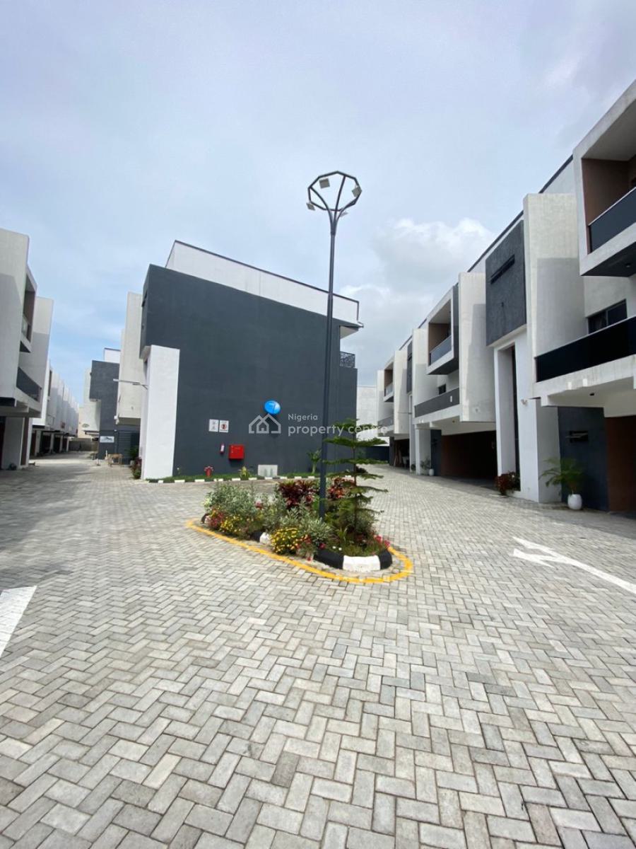 Stunning 4 Bedroom Terrace Duplex with Pool and Gym, Ikate, Lekki, Lagos, Terraced Duplex for Rent