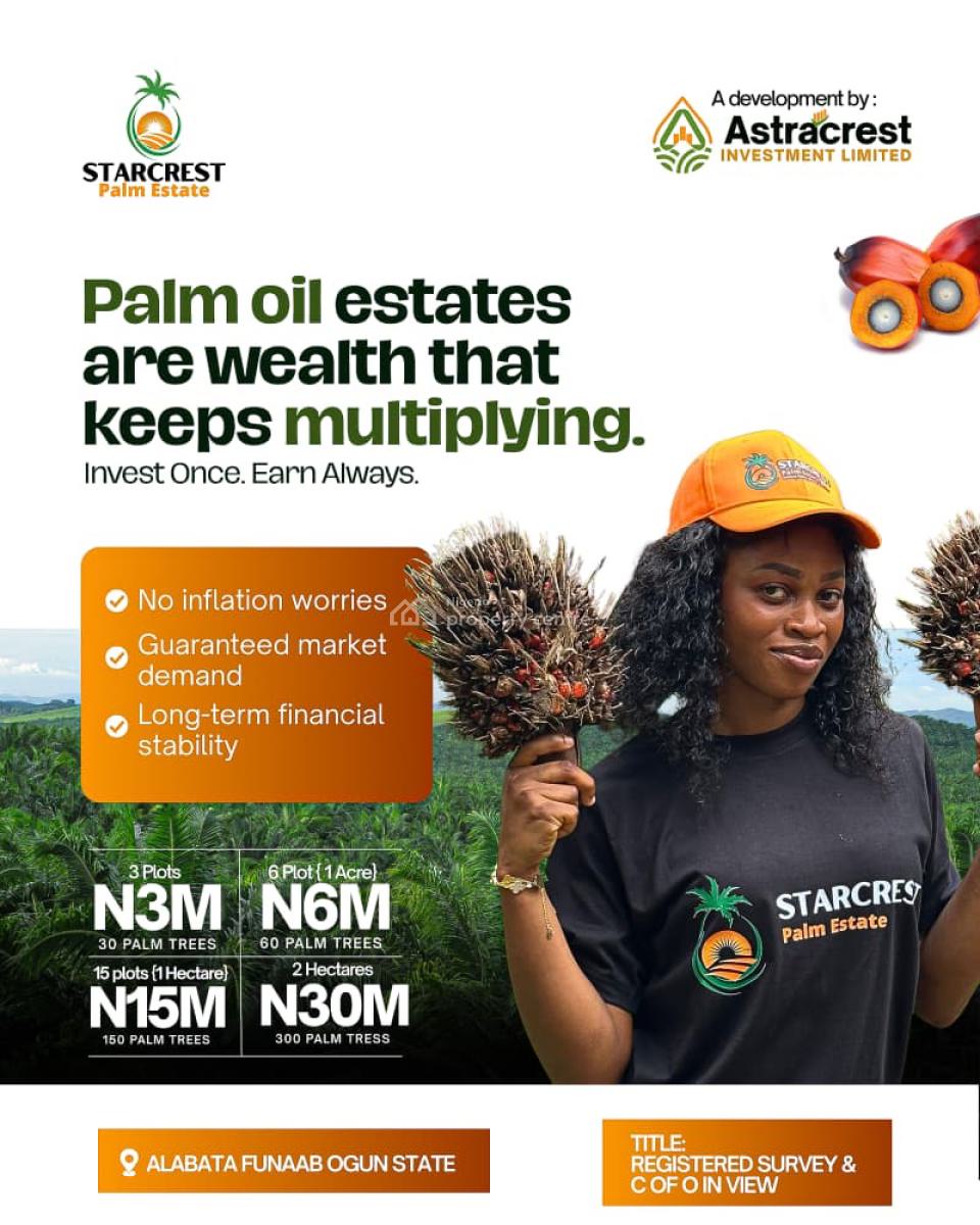 Introducing Starcrest Palm Estate --- Where Land Works for You!, Alabata, Abeokuta North, Ogun, Land for Sale