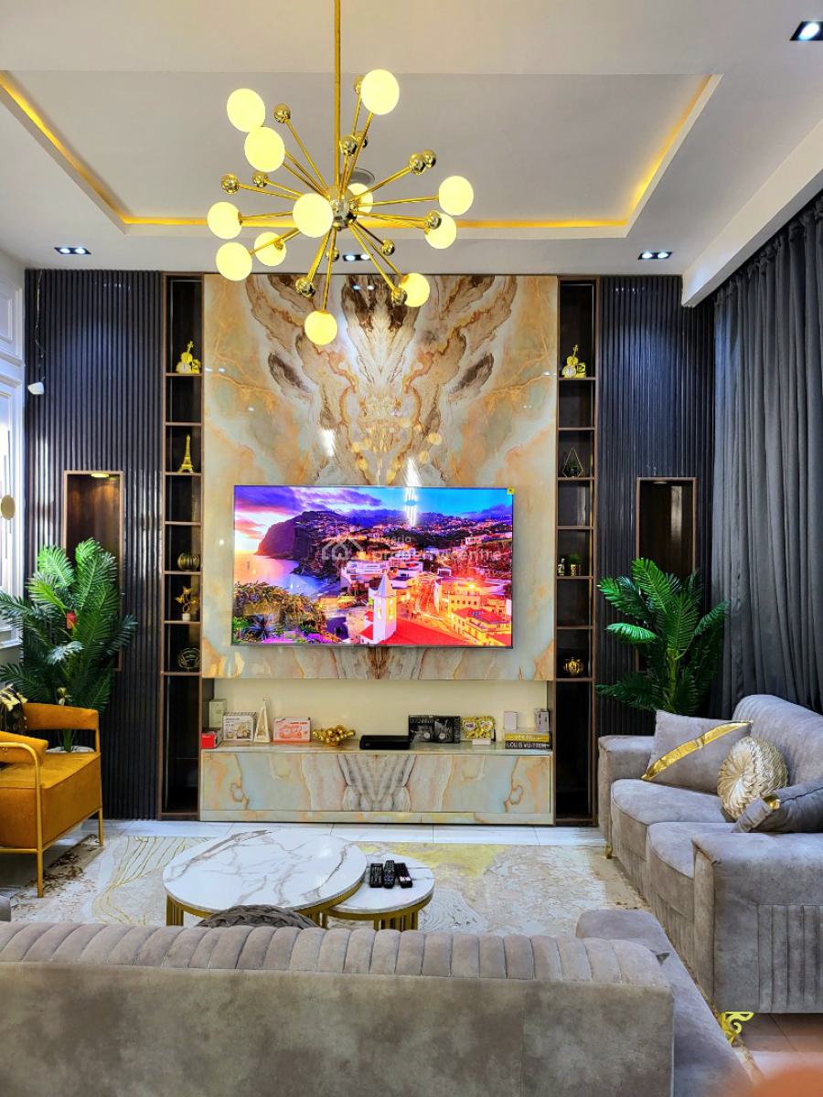 Move-in-ready Luxury 4-bedroom Terraced Duplex with Solar Inverter, Orchid Road, Lekki, Lagos, Terraced Duplex for Sale