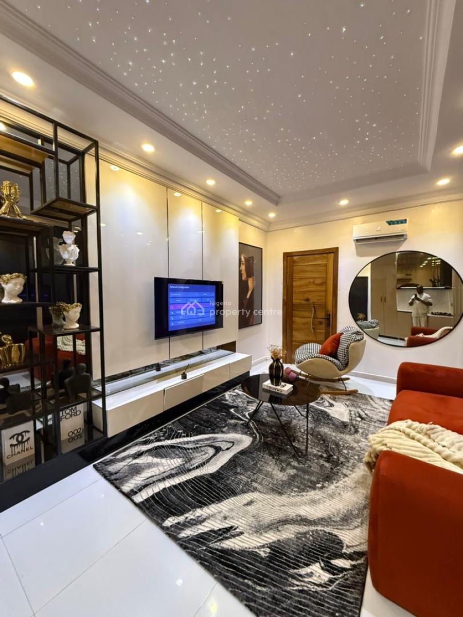 Deluxe 1 Bedroom Bathub Apartment with Red Room., Osapa, Lekki, Lagos, Flat / Apartment Short Let
