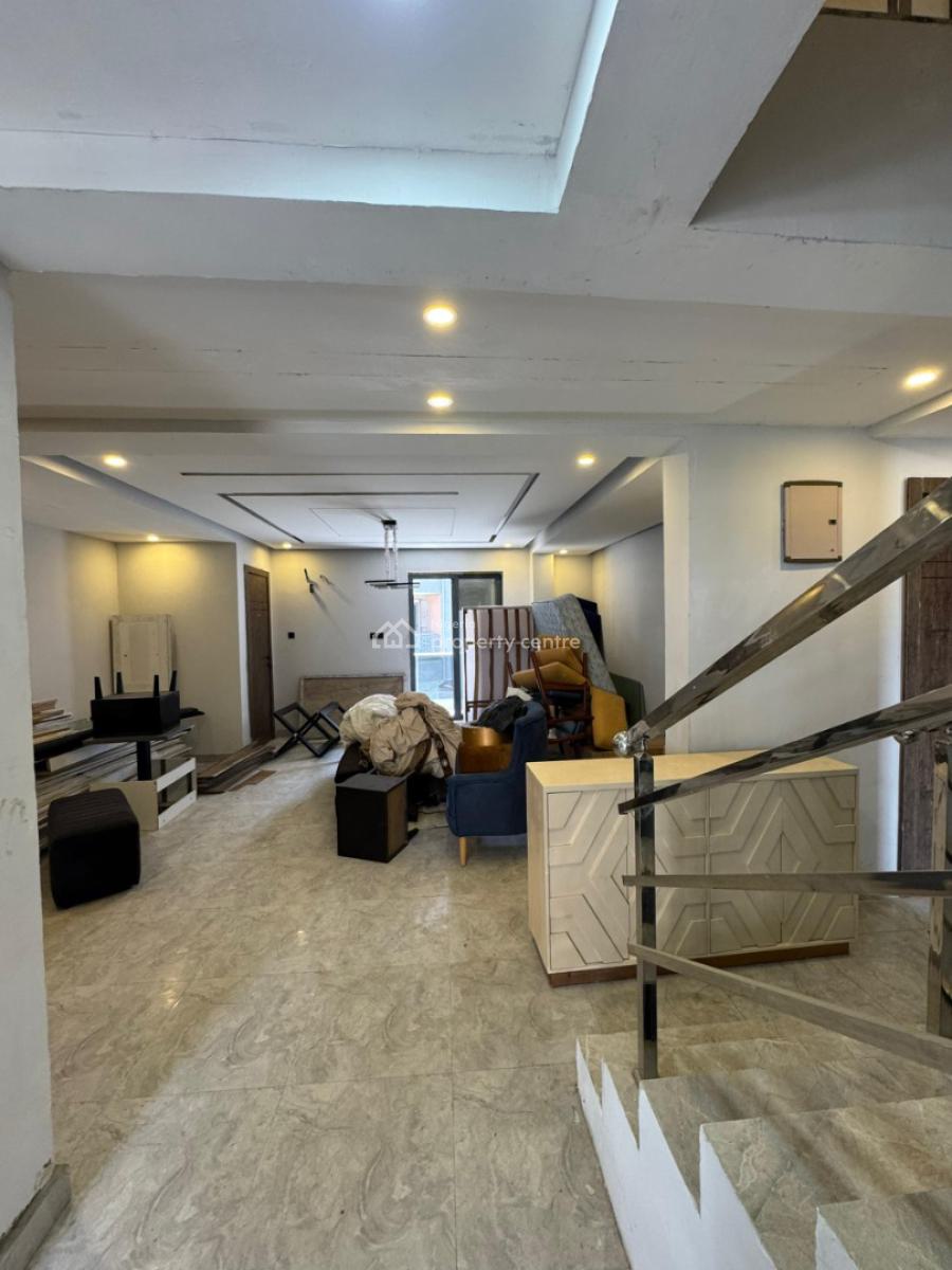 Contemporary Newly Built Spacious 4bedroom Duplex  with Pool Gym and B, in a Proper Secured Estate, Ikate, Lekki, Lagos, Terraced Duplex for Rent