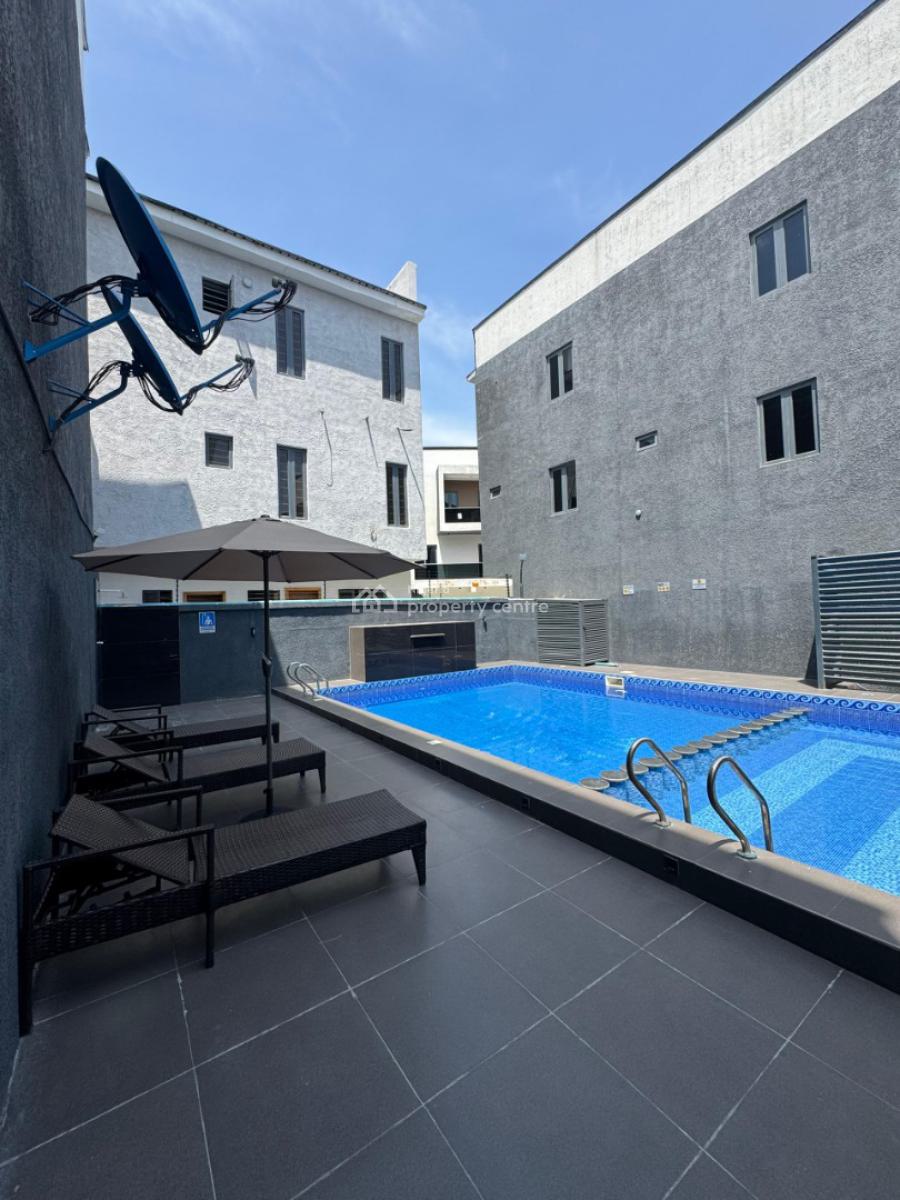 Contemporary Newly Built Spacious 4bedroom Duplex  with Pool Gym and B, in a Proper Secured Estate, Ikate, Lekki, Lagos, Terraced Duplex for Rent