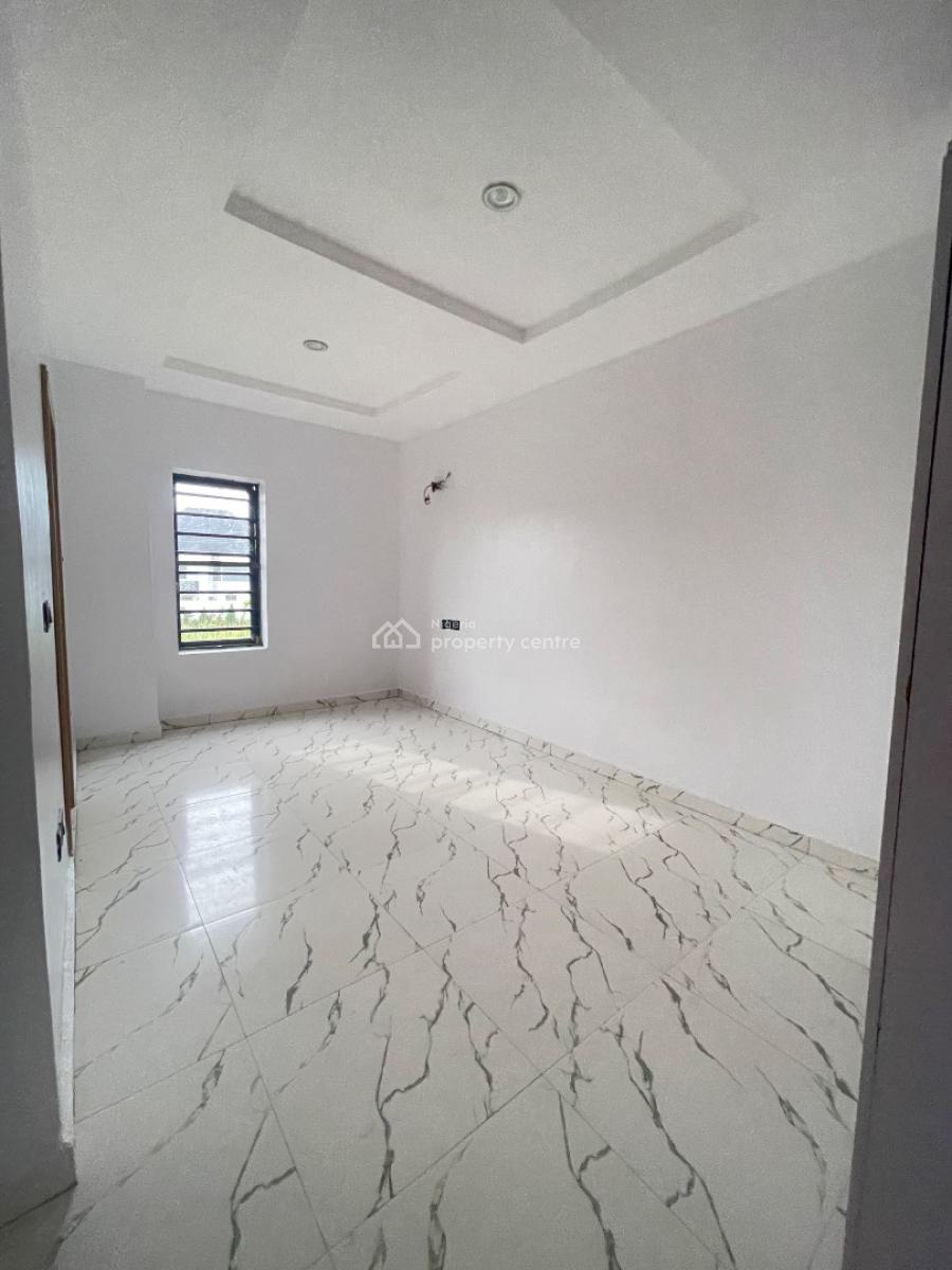 Luxury Brand New 4 Bedroom Terrace Duplex Alone in The Compound, Located Inside a Secured Estate,clean Water and Beautiful Environment, Sangotedo, Ajah, Lagos, Terraced Duplex for Rent