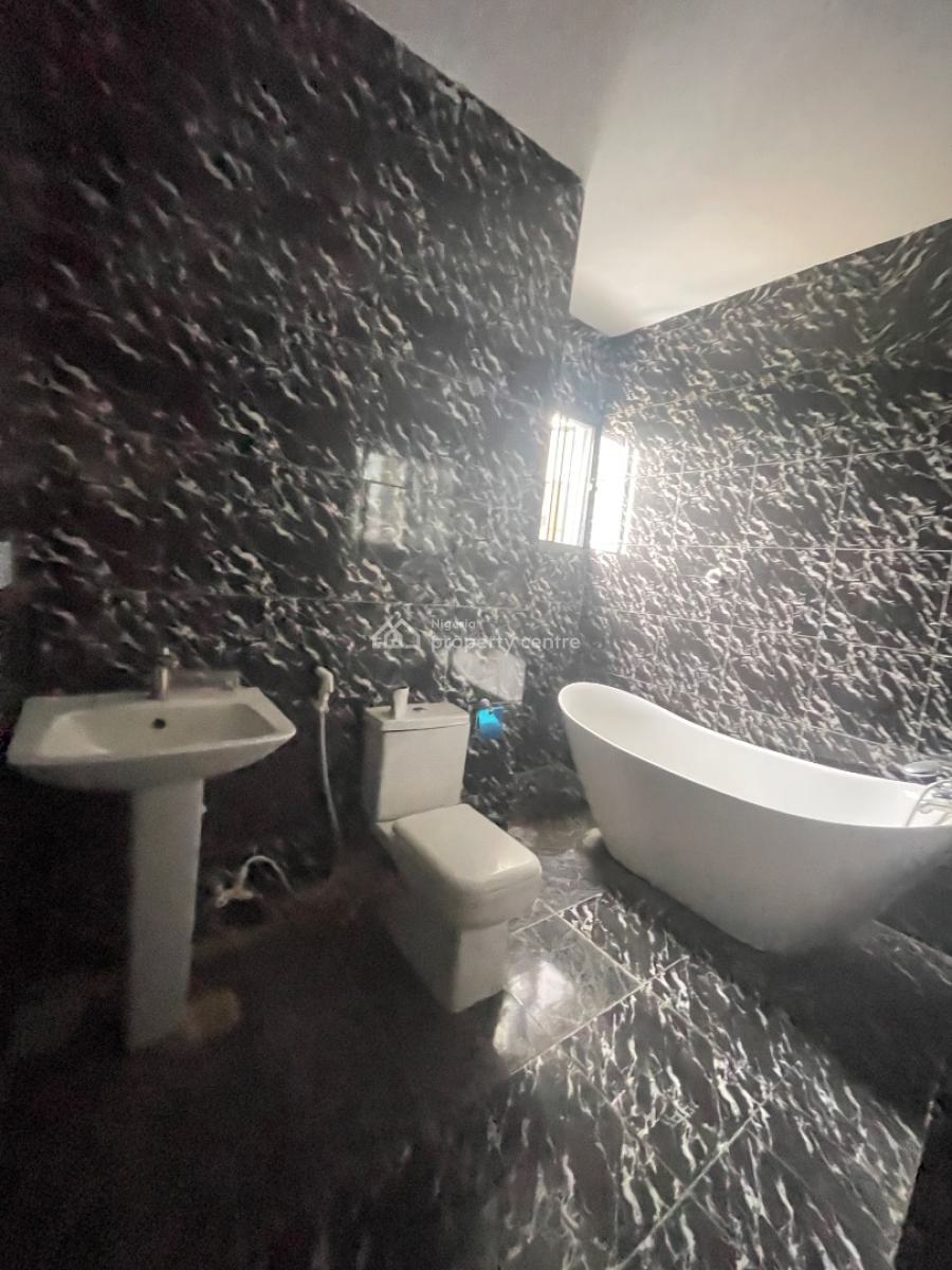 Luxury Brand New 4 Bedroom Terrace Duplex Alone in The Compound, Located Inside a Secured Estate,clean Water and Beautiful Environment, Sangotedo, Ajah, Lagos, Terraced Duplex for Rent