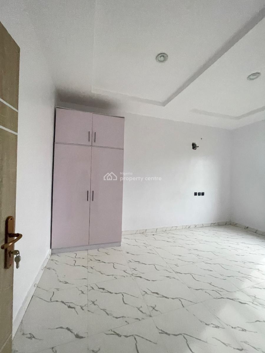 Luxury Brand New 4 Bedroom Terrace Duplex Alone in The Compound, Located Inside a Secured Estate,clean Water and Beautiful Environment, Sangotedo, Ajah, Lagos, Terraced Duplex for Rent