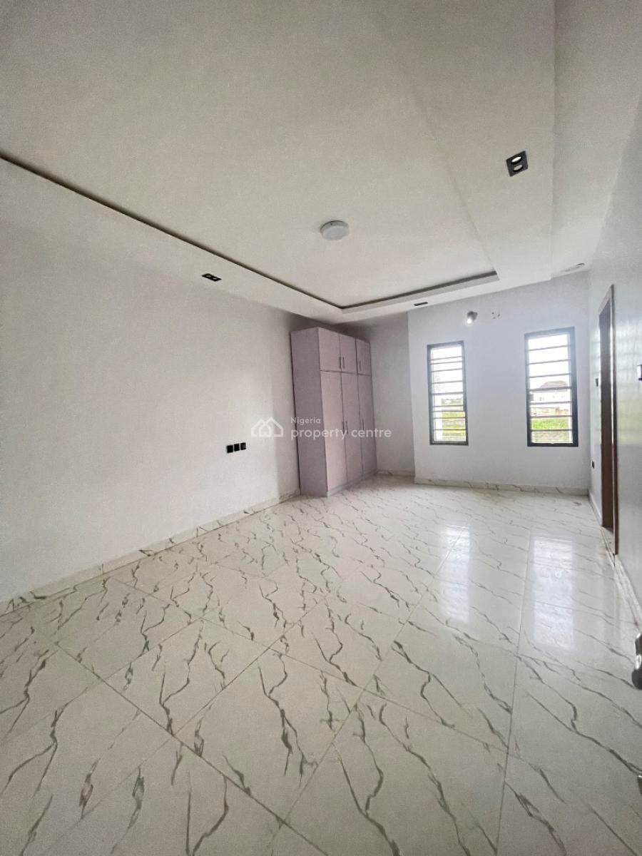 Luxury Brand New 4 Bedroom Terrace Duplex Alone in The Compound, Located Inside a Secured Estate,clean Water and Beautiful Environment, Sangotedo, Ajah, Lagos, Terraced Duplex for Rent