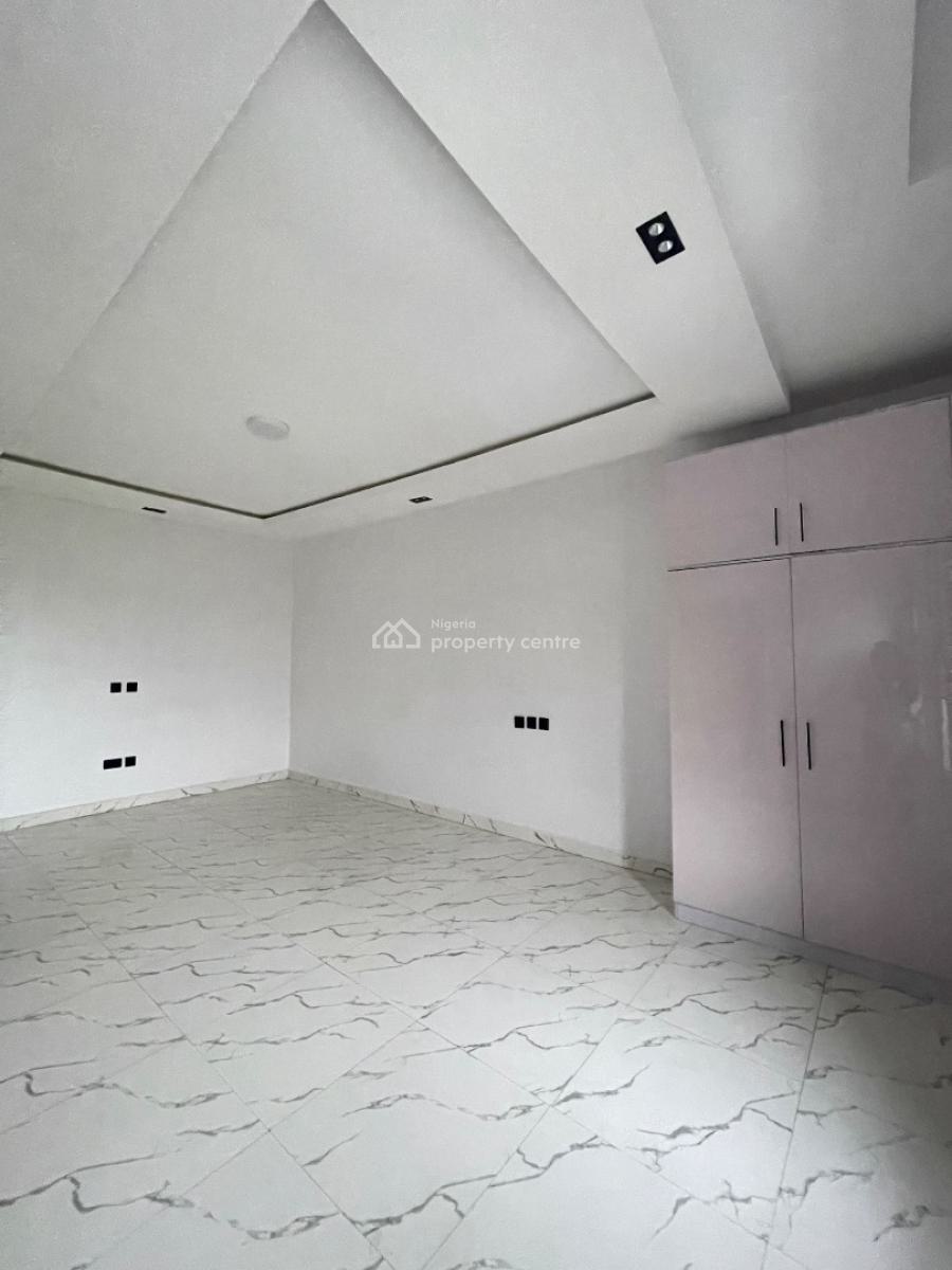 Luxury Brand New 4 Bedroom Terrace Duplex Alone in The Compound, Located Inside a Secured Estate,clean Water and Beautiful Environment, Sangotedo, Ajah, Lagos, Terraced Duplex for Rent