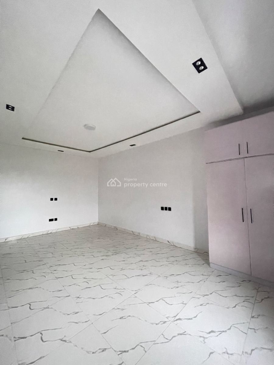 Luxury Brand New 4 Bedroom Terrace Duplex Alone in The Compound, Located Inside a Secured Estate,clean Water and Beautiful Environment, Sangotedo, Ajah, Lagos, Terraced Duplex for Rent