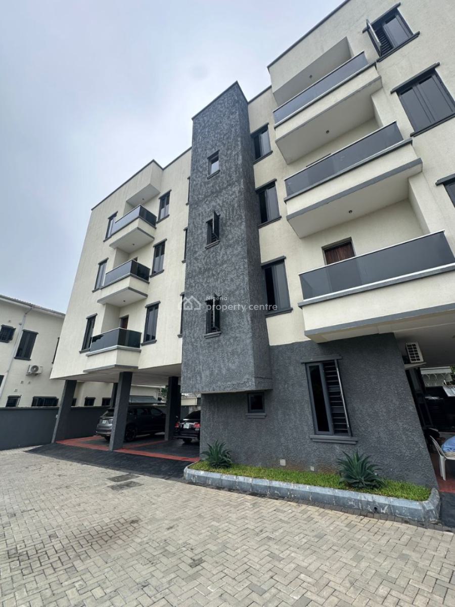 Well-maintained Spacious 3-bedroom Apartment with Bq on The 3rd Floor, Ikoyi, Lagos, Flat / Apartment for Rent