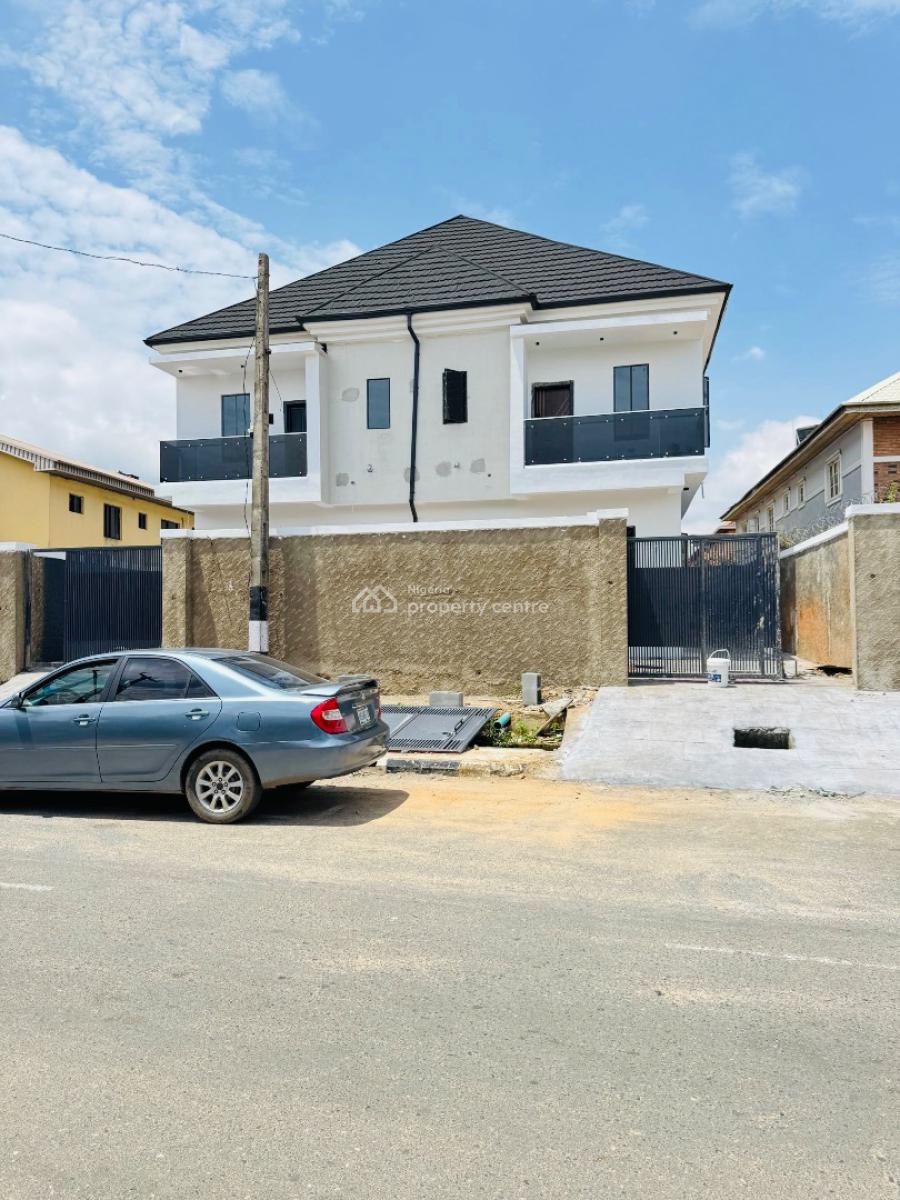 Newly Built 4 Bedroom Semi Detached Duplex with a Room Bq, Gra Phase 1, Magodo, Lagos, Semi-detached Duplex for Sale