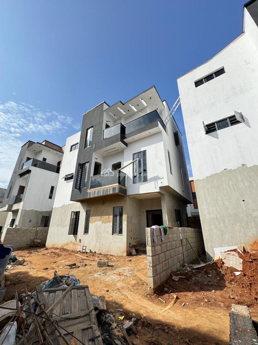 Elegant 4 Bedroom Fully Detached Duplex with Bq in Serene Estate, Gra Phase 1, Magodo, Lagos, Detached Duplex for Sale