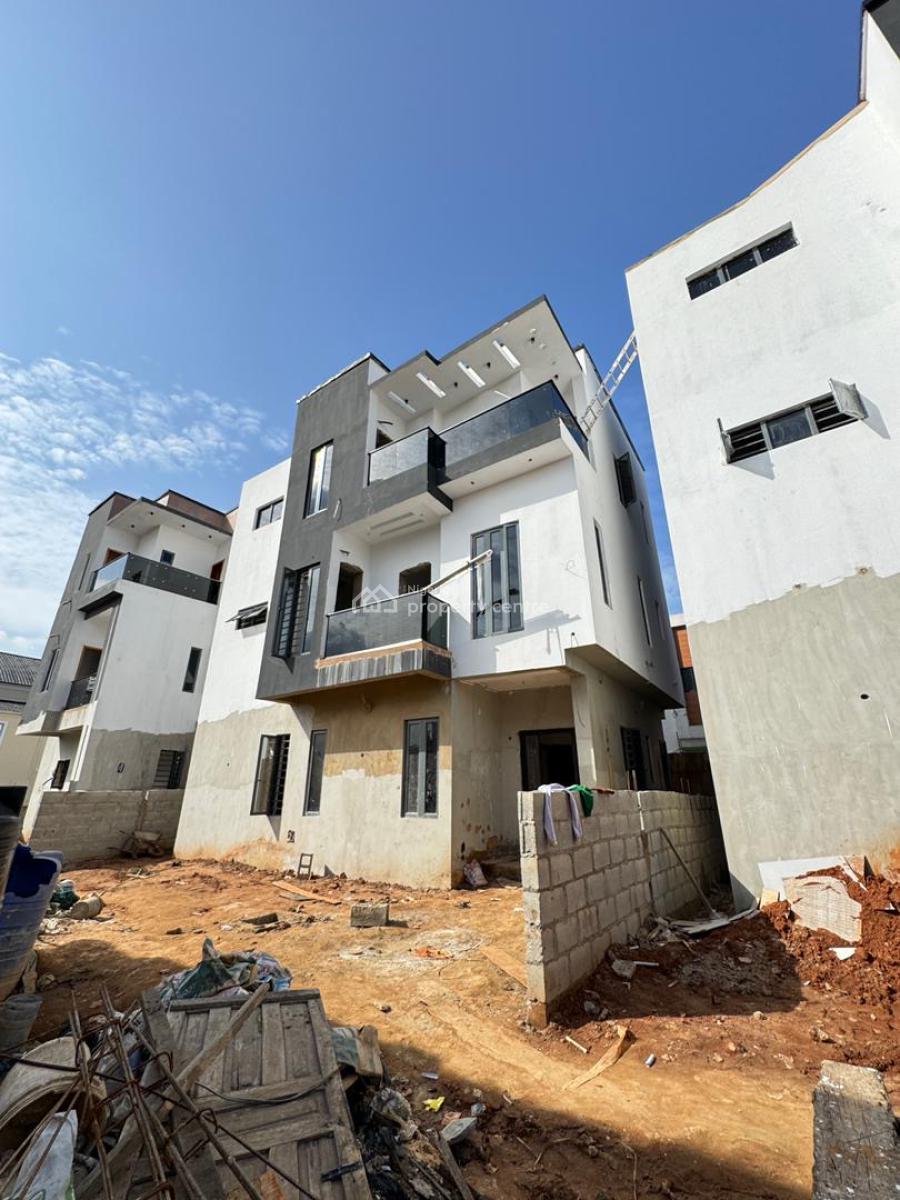 Elegant 4 Bedroom Fully Detached Duplex with Bq in Serene Estate, Gra Phase 1, Magodo, Lagos, Detached Duplex for Sale