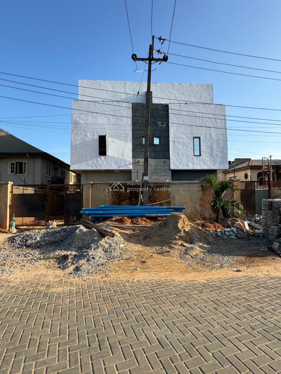 Newly Built 4 Bedroom Semi Detached Duplex with a Room Bq, Gra Phase 1, Magodo, Lagos, Semi-detached Duplex for Sale