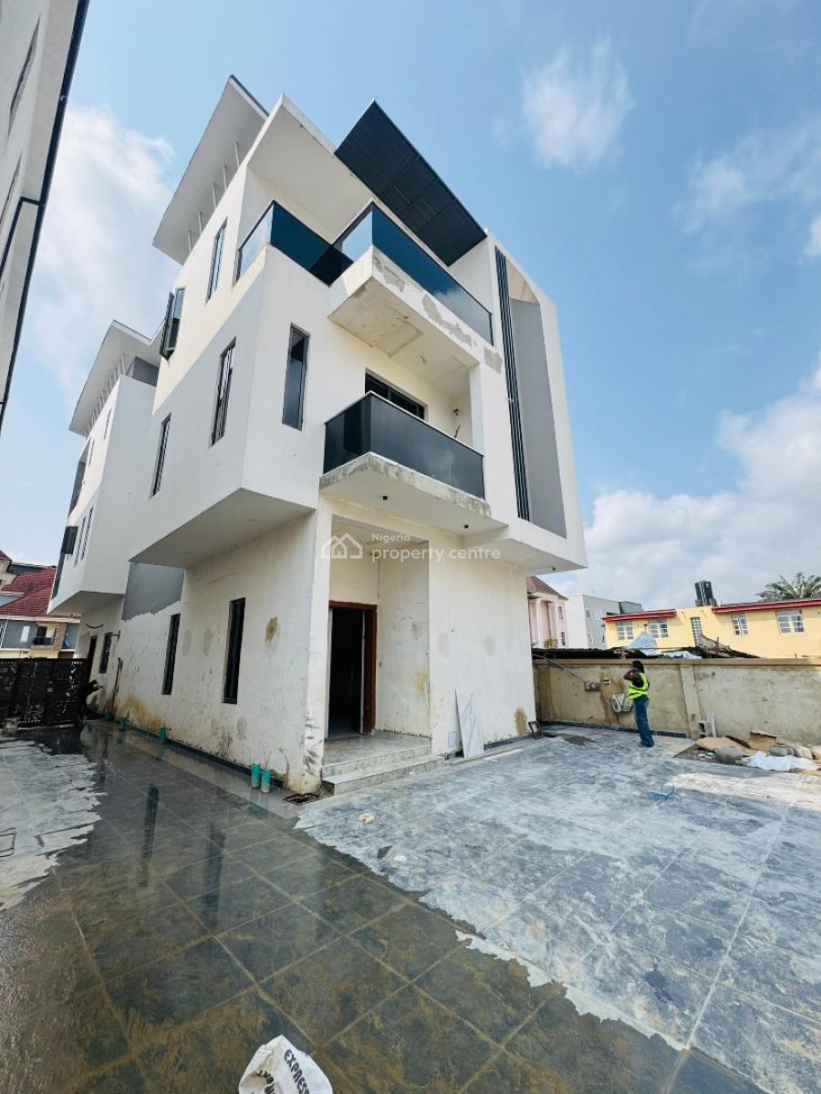 Luxury Finished 5 Bedroom Fully Detached Duplex with a Bq, Stunning Detailed Home with Pool, Bq in a Well Secured Neighborhood, Ikeja Gra, Ikeja, Lagos, Detached Duplex for Sale