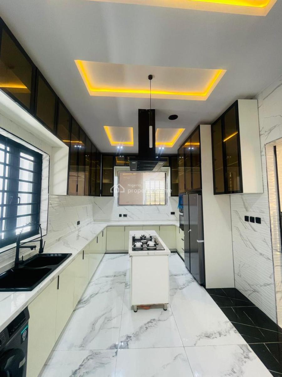 Lovely Built 5 Bedroom Fully Detached Duplex + Bq with Pool, Megamound Estate, Lekki, Lagos, House for Sale