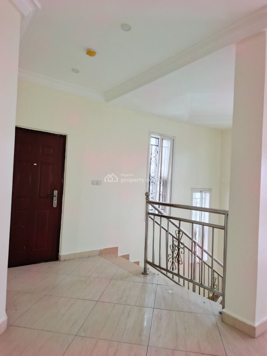 Smart Spacious Conducive 4 Bedrooms Detached Duplex with Ac and Bq., Royal Garden Estate, Ajah, Lagos, Ajah, Lagos, Semi-detached Duplex for Rent