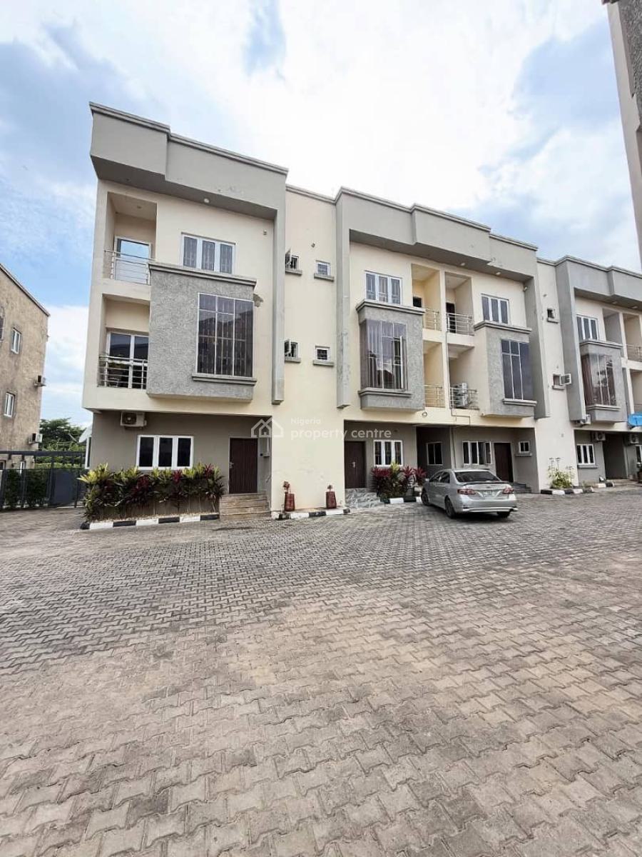Luxury Spacious 4 Bedroom Duplex with Bq, in an Estate, Katampe Extension, Katampe, Abuja, Terraced Duplex for Sale