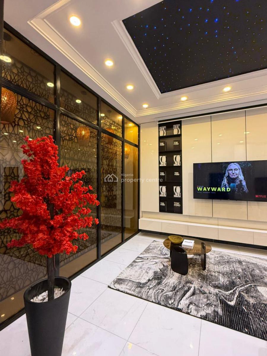 Two Units of Deluxe Cinematic 1 Bedroom with Bathub and Red Room, Chevron Lekki, Lekki, Lagos, Mini Flat (room and Parlour) Short Let