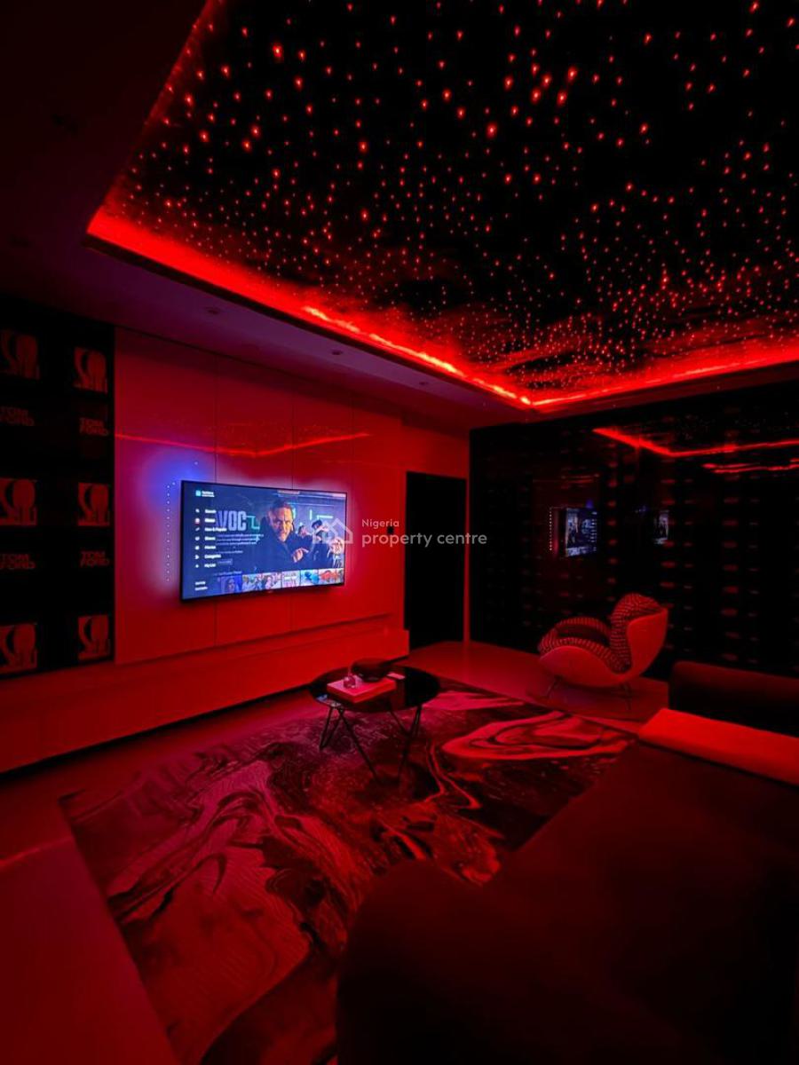 Deluxe 2 Bedroom with a Private Cinema, Bathub and a Bath Lounge, Chevron Lekki, Lekki, Lagos, Flat / Apartment Short Let